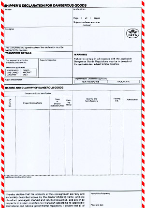 iata-shippers-declaration